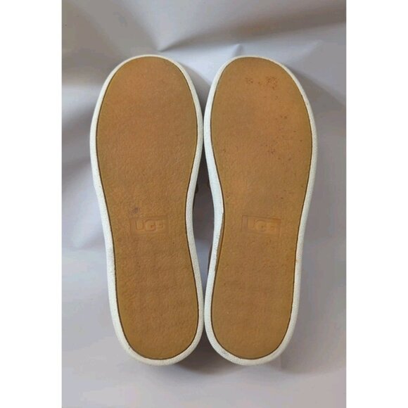 UGG Womens Size 10 Tan Suede Slip-On Sneakers Comfort Casual Flats Shoes EU 41 - Picture 7 of 7